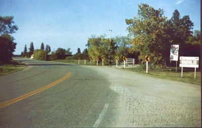 Entering Gronlid on highway 6 from the 
southwest